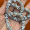 Necklace made of natural agate, USSR.