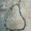Necklace made of natural agate, USSR.