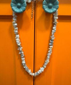 Necklace made of natural agate, USSR