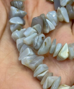 Necklace made of natural agate, USSR
