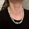 Necklace made of natural agate, USSR.