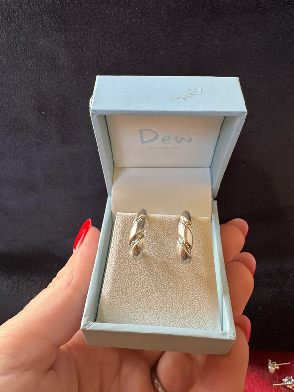 Beautiful sterling silver earrings