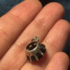 Stunning Black Natural Spinel Pendant Sterling Silver Pendant