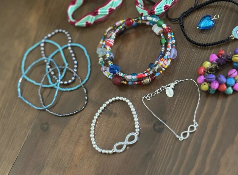 set of bracelets