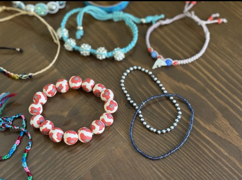set of bracelets