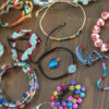 set of bracelets