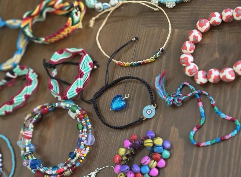 set of bracelets