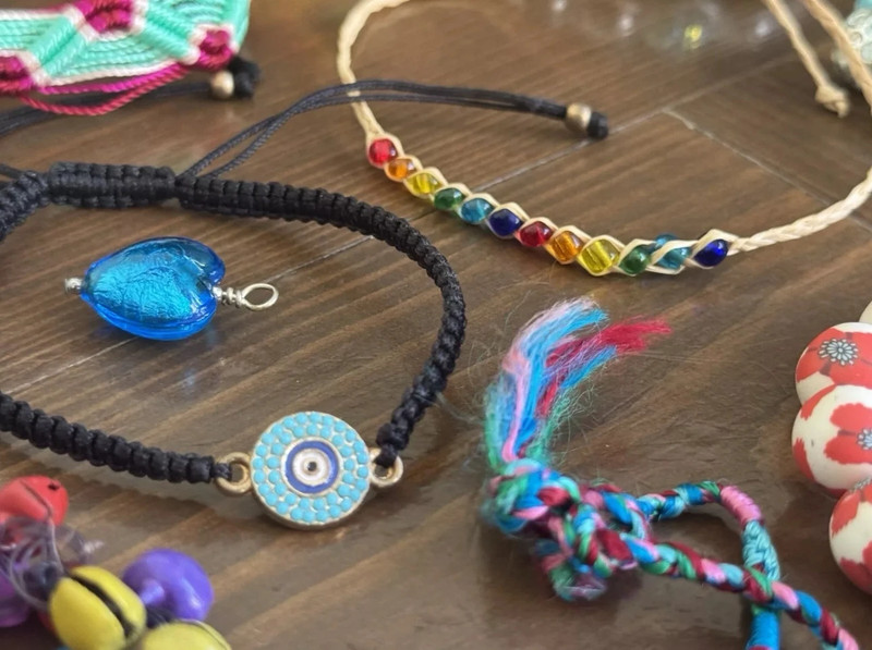 set of bracelets