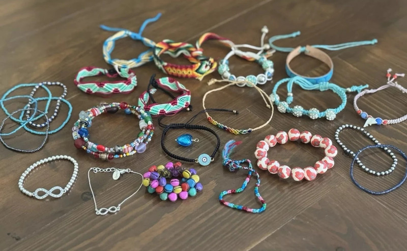 set of bracelets