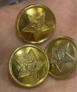 Set Of 10 Military Buttons, USSR , 1950