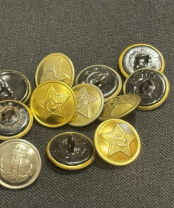 Set Of 10 Military Buttons, USSR , 1950