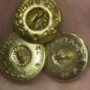 Set Of 10  Military Buttons, USSR , 1950