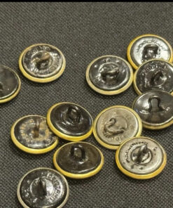 Set Of 10 Military Buttons, USSR , 1950