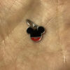 Pandora Disney Mickey Icon Pendant Charm S925ALE Red/Black Enamel
