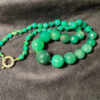 Green onyx beads