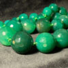 Green onyx beads