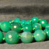 Green onyx beads