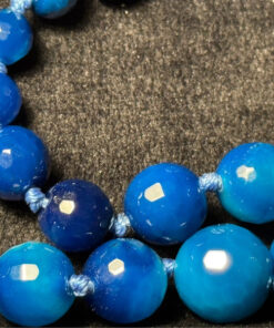 Blue onyx beads