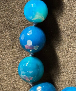 Blue onyx beads