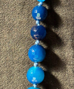Blue onyx beads