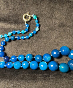Blue onyx beads
