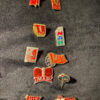Vintage Soviet pins and badges