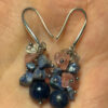 Lapis Sterling silver earring