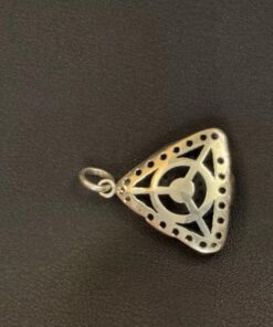 Sterling Silver Natural Real Ruby Emerald Pendant