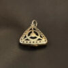 Sterling Silver  Natural Real Ruby Emerald  Pendant
