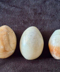 Vintage lot of 3 natural solid stones