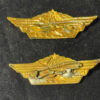 Set of Two Soviet Tankist Badges Army. Tank. Officer Qualification. Enamel finish.