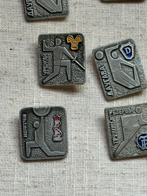 Soviet badges sport