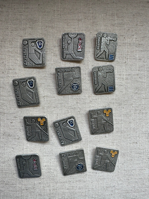 Soviet badges sport