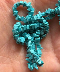Soviet turquoise beads