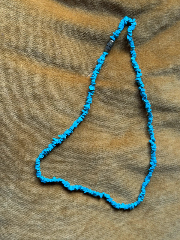 Soviet turquoise beads