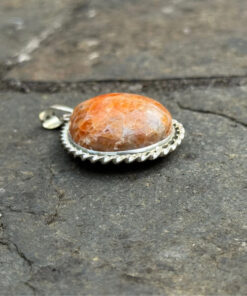 Calcite Jasper Gemstone pendant