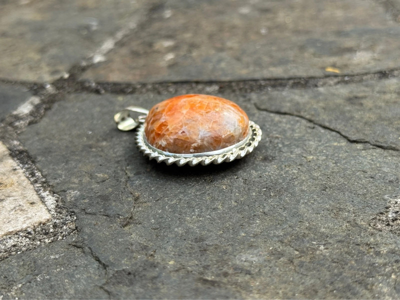 Calcite Jasper Gemstone pendant
