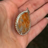 Calcite Jasper Gemstone pendant