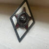 Silver Soviet Military Academy Badge