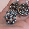 Jewelry Set by Jenavi: Earrings + Ring, Size O