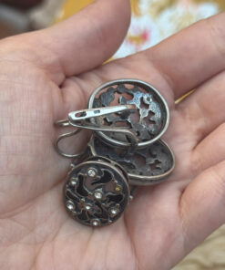 Jewelry Set by Jenavi: Earrings + Ring, Size O