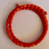 coral jewelry set (earrings + bracelet)