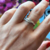 Vintage sterling silver ring size N