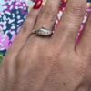 Vintage sterling silver ring size N