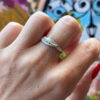 Vintage sterling silver ring size N