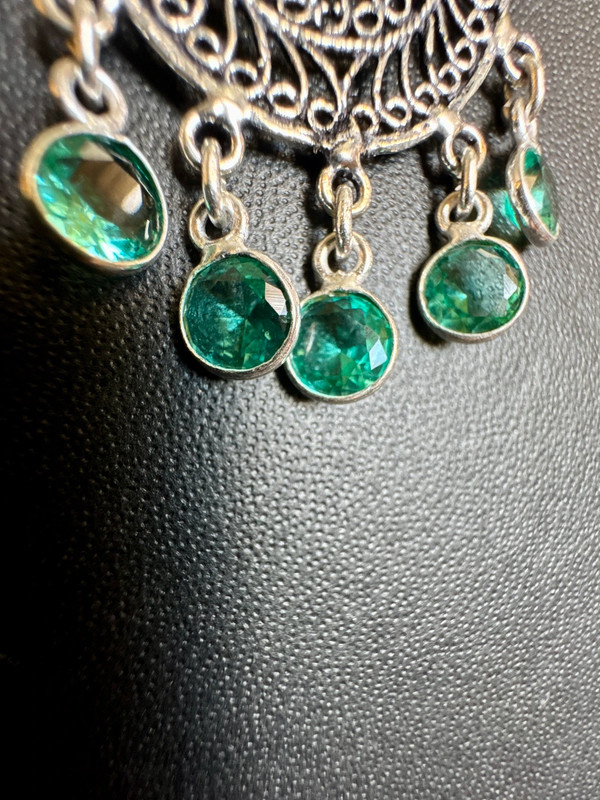 Sterling Silver Earrings with Cubic Zirconia