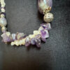 Natural hight quality Unique vintage amethyst bead necklace