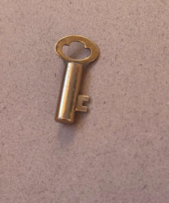 Vintage Japanese key-style novelty lighter, brass tone, approx 1950-60