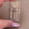 Vintage Japanese key-style novelty lighter, brass tone, approx 1950-60