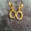 Earrings golden tone xuping
